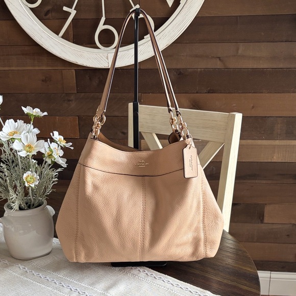 Coach Handbags - Coach Lexi Pebbled Leather Shoulder Bag